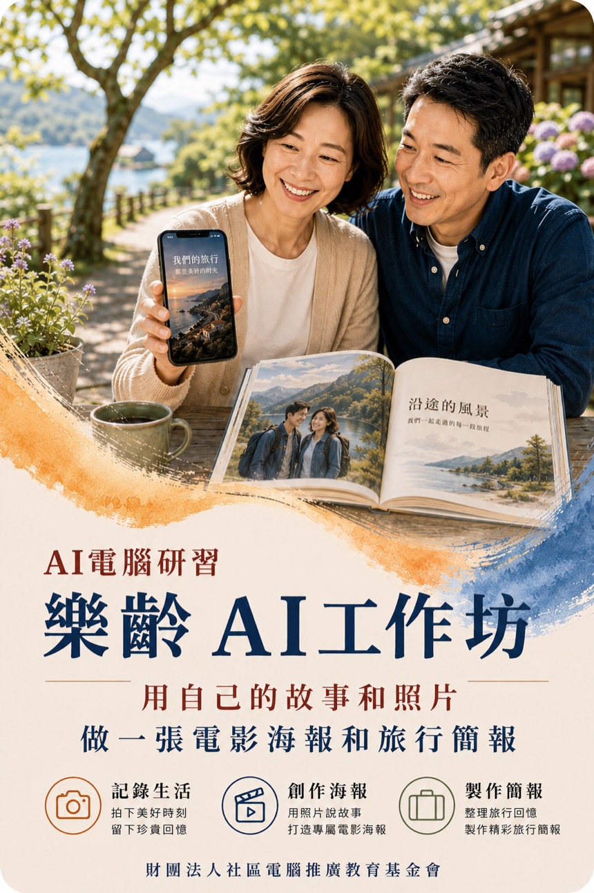 樂齡 AI 工作坊
